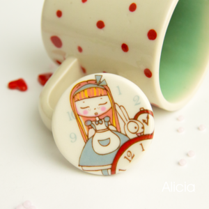 Colección Alicia en porcelana por krea cerámica