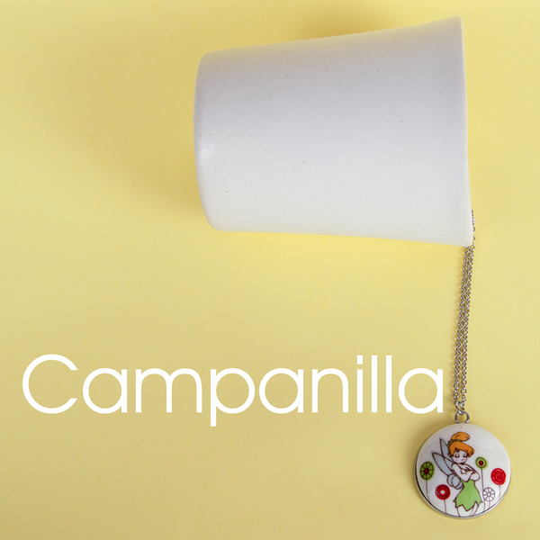 Colección Campanilla. Piezas realizadas a mano en porcelana, cocidas a 1250º C por krea cerámica